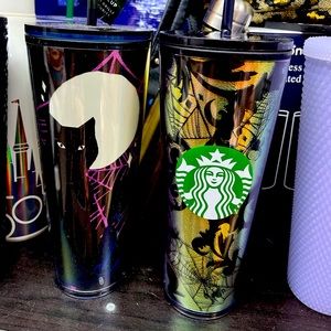 Starbucks Halloween tumbler 2 styles